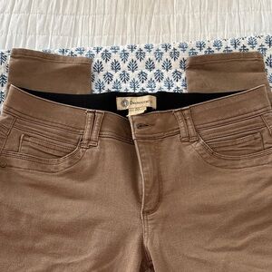 Democracy Women's Tan Skinny Jeans